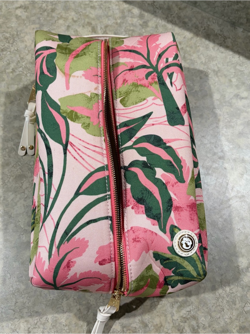 Spartina Golf Shoe Bag Palm Paradise with Interior Divider Pocket